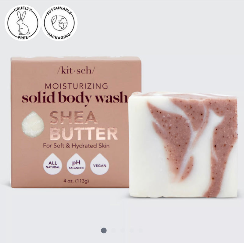 Solid Shea Butter Body Wash